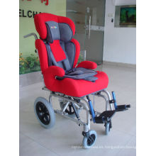 Cómoda silla de ruedas manual para niños con parálisis cerebral (THR-CW258L)